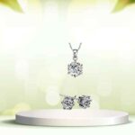 Scopri il kit gioielli Beauky: eleganza classica con cristalli di Zircone in offerta