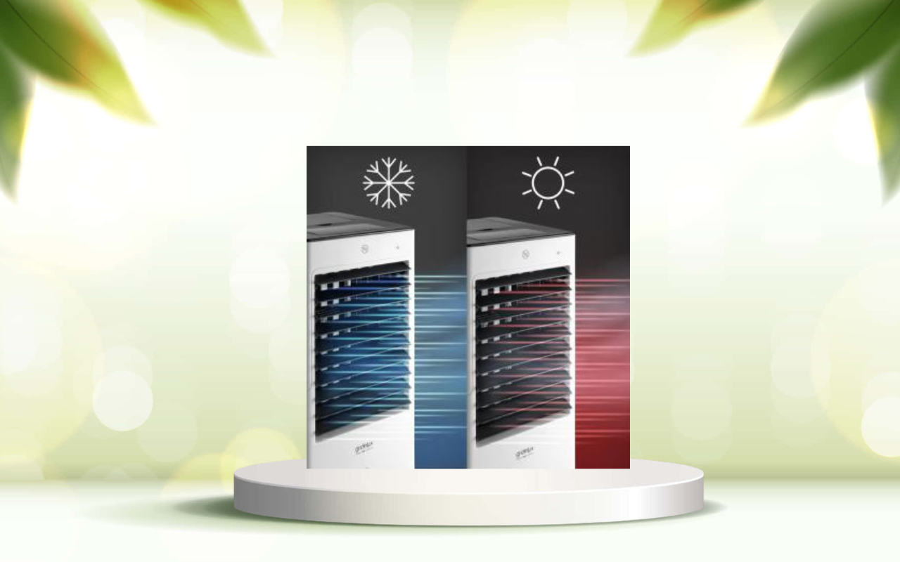 EKO‑AIR: raffrescatore, scaldino e umidificatore 3‑in‑1, comfort tutto l’anno