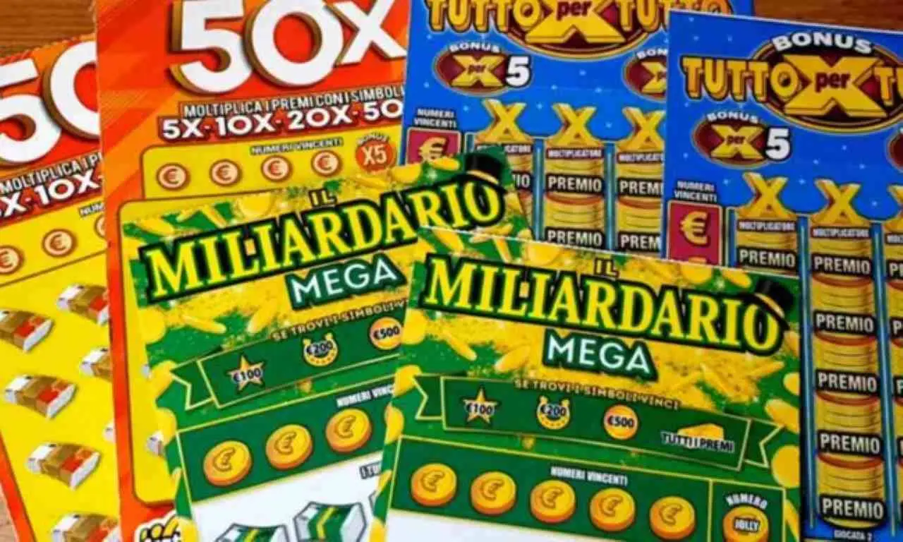 Nuovi Gratta e Vinci 2025: ecco quali sono i biglietti con le probabilità di vincita più alte